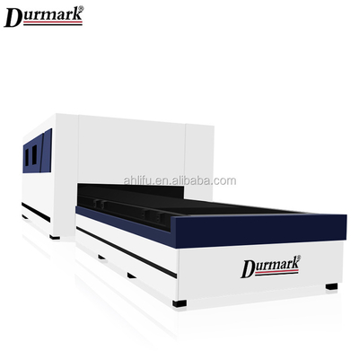 Duct laser cutting machine 3000W 4000*1500mm fiber laser cutting machine with exchange cutting table